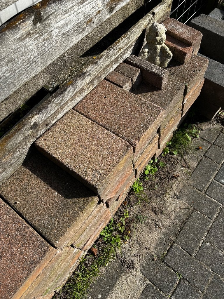 Diverse tegels, Ophalen, Gebruikt, Beton, Terrastegels