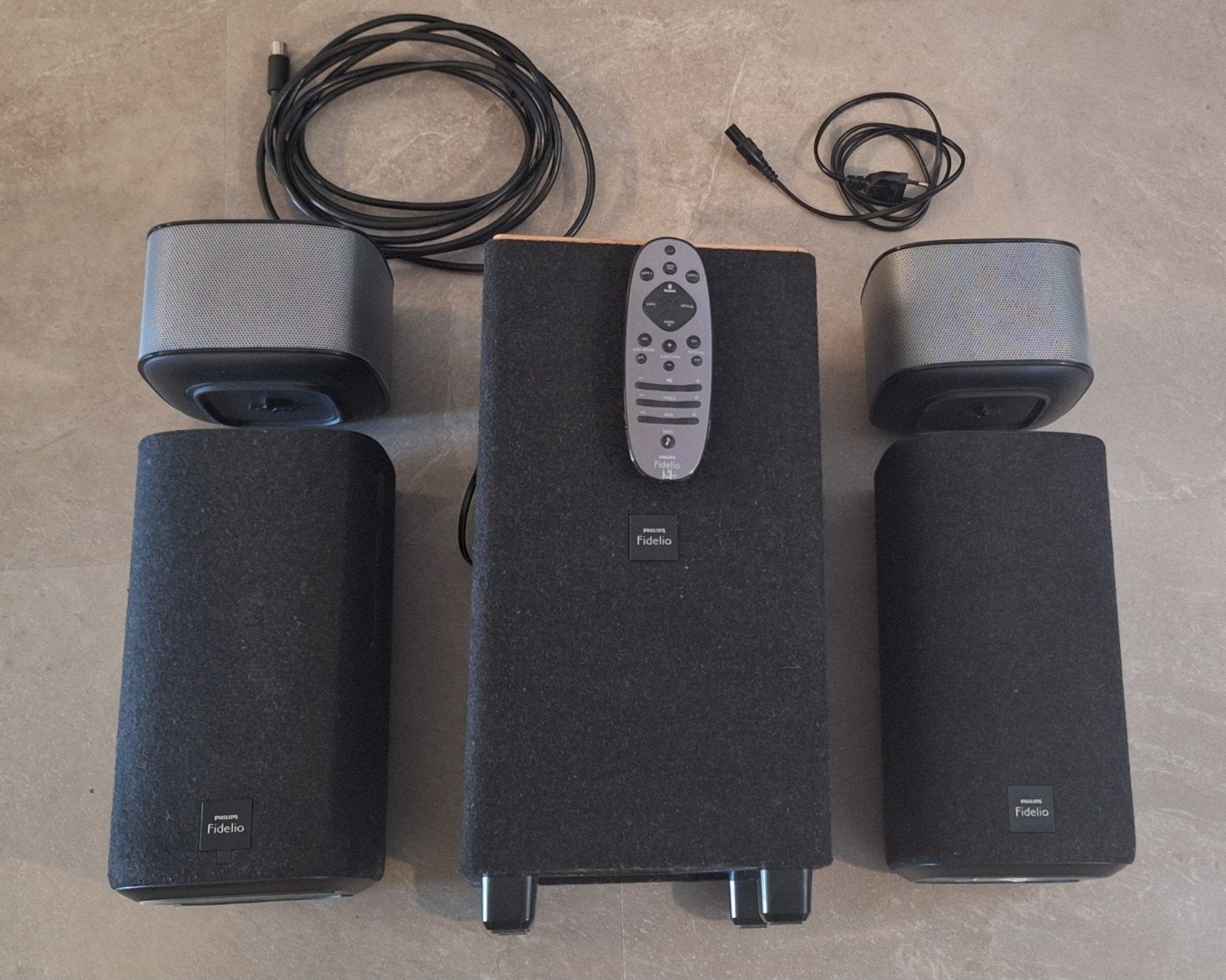 Philips Fidelio E5 (compleet), Philips, 70 watt of meer, Ophalen of Verzenden, Overige spelers