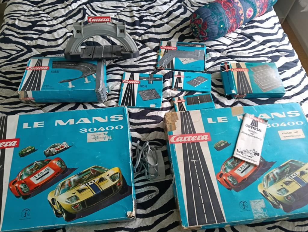 Carrera Le Mans Racebaan Set - 2x met Extra Baandelen, Kinderen en Baby's, Speelgoed | Racebanen, Ophalen, Carrera, Elektrisch
