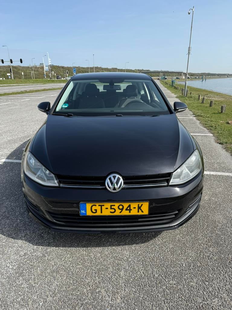 Te Koop VW Golf 1.6 TDI Blue Motion, Stof, Zwart, Grijs, Automatische klimaatregeling