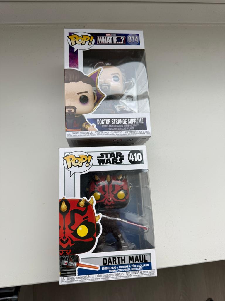 Funko Pop! Darth Maul & Doctor Strange Supreme (Nieuw), Ophalen of Verzenden, Nieuw