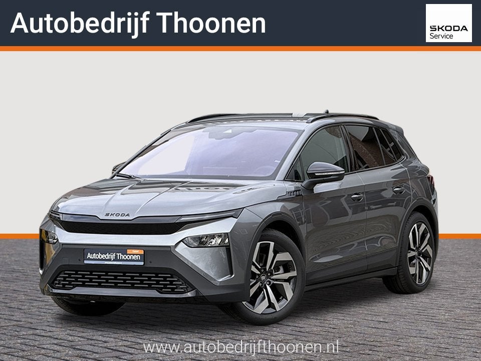 Skoda Elroq 85 Sportline | Trekhaak | Stoelverarming v+a | C, Automaat, Achterwielaandrijving, Gebruikt, Alcantara