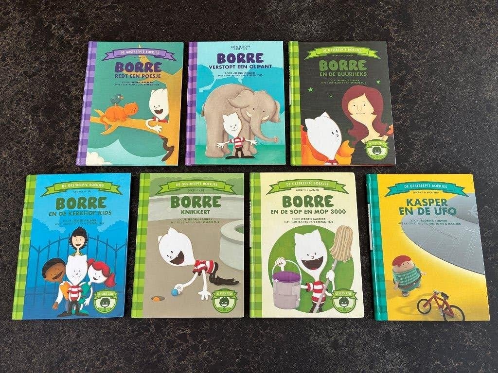 7 Borre leesboekjes, Ophalen of Verzenden, Gelezen, Fictie algemeen