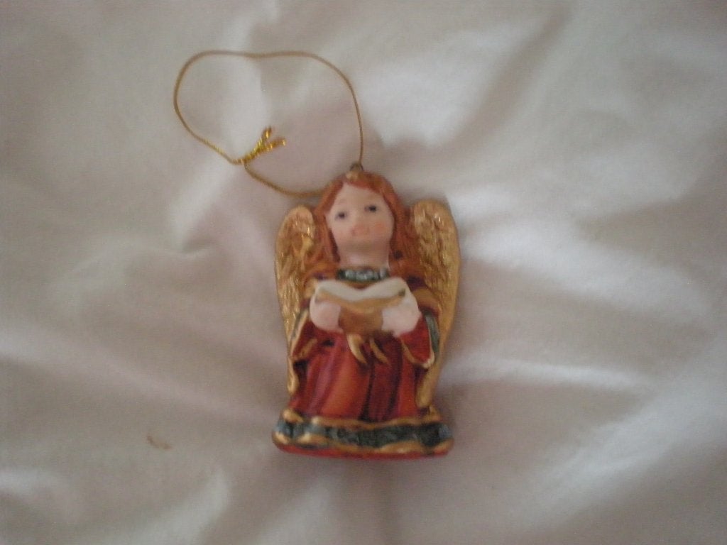 Kerstbal klassieke engel., Ophalen of Verzenden, Gebruikt
