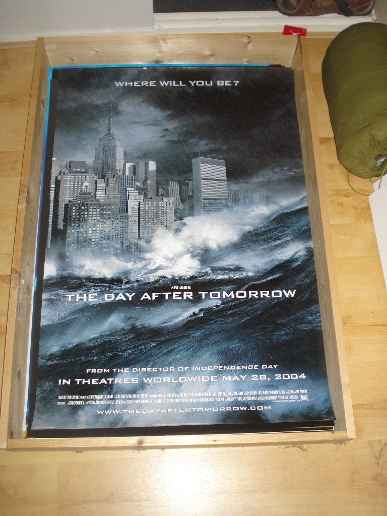The day after tomorrow Filmposter 01, Verzamelen, Ophalen, Zo goed als nieuw, A1 t/m A3, Film en Tv