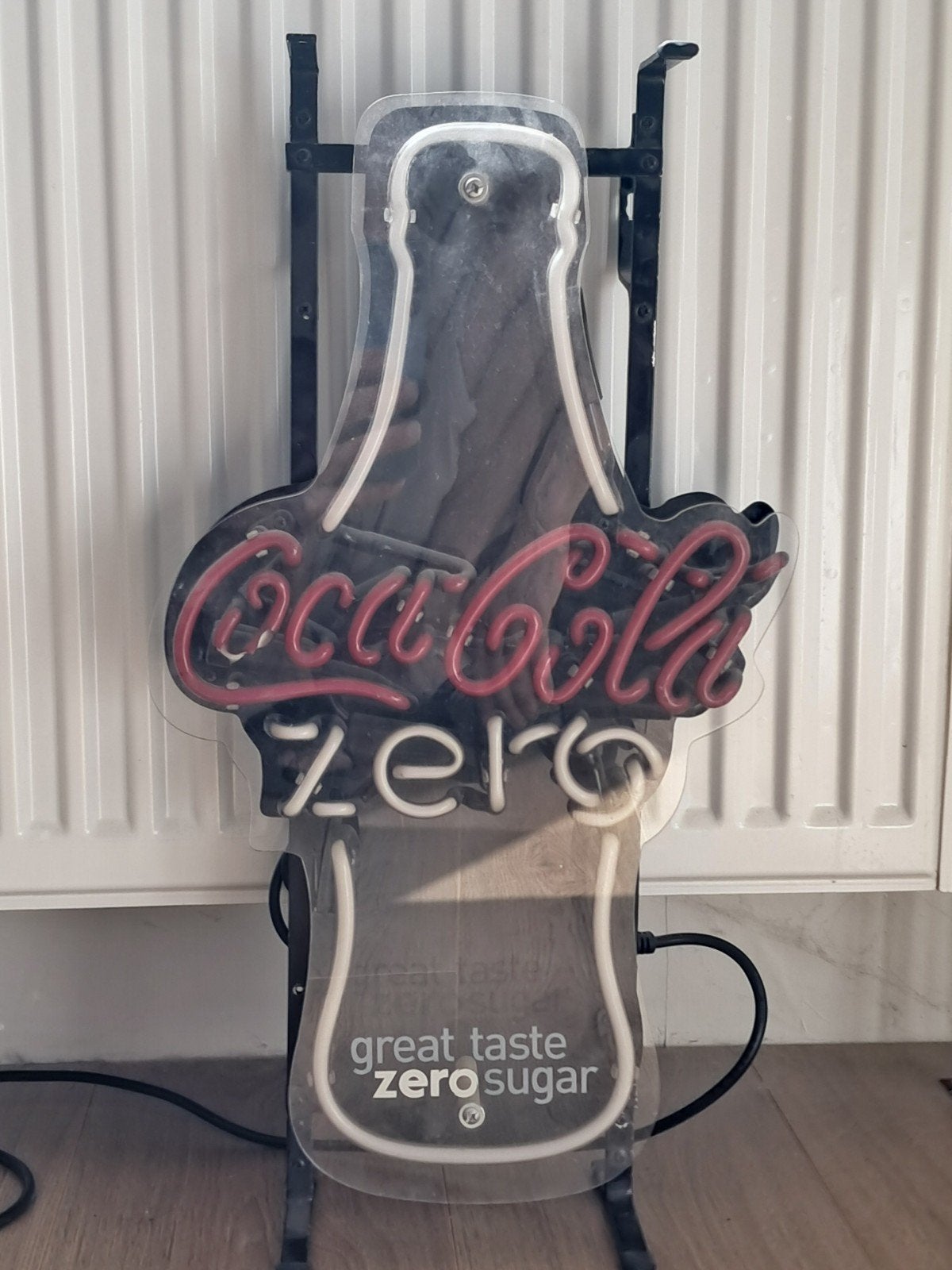 Reclame neonverlichting Coca Cola Zero, Ophalen of Verzenden, Reclamebord