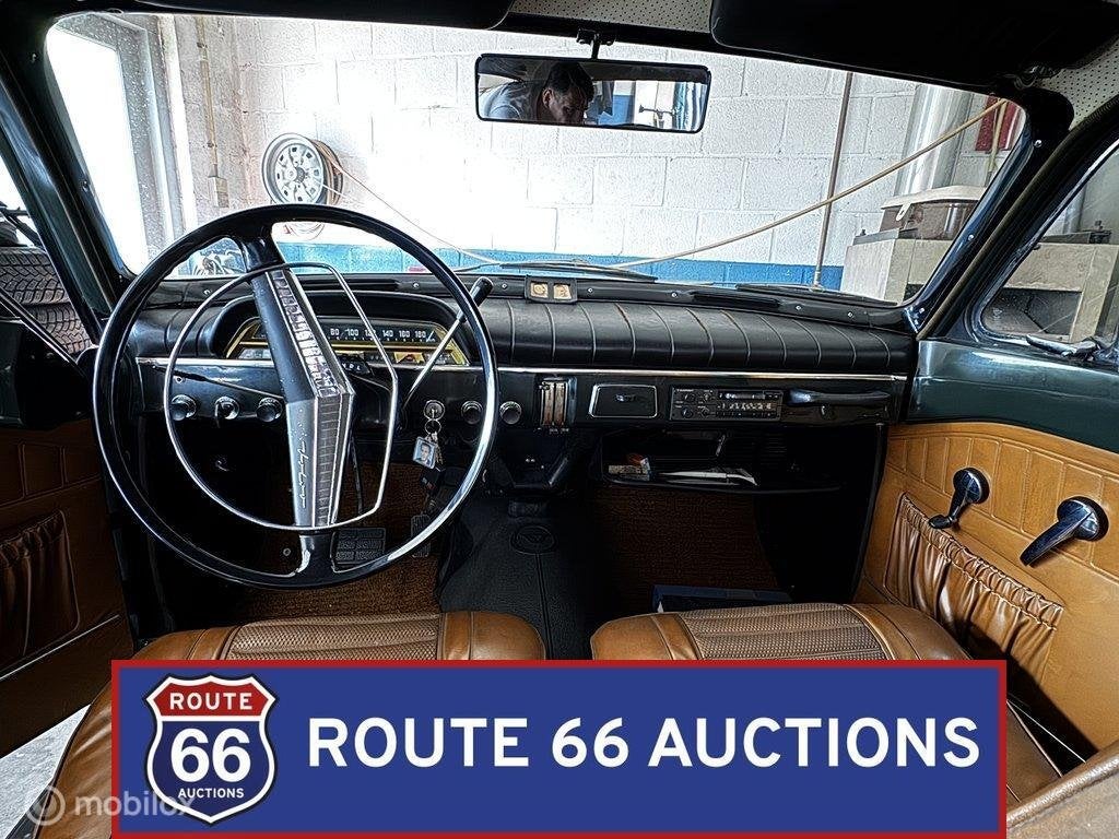 Volvo Amazone P121 | 1967 | Route 66 Auctions, Auto's, Oldtimers, Overige carrosserieën, Zwart, Bedrijf, Handgeschakeld