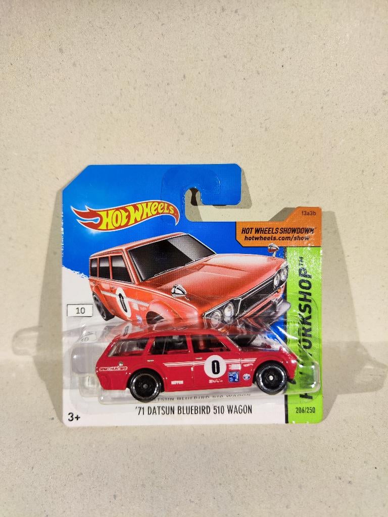 Hot Wheels '71 Datsun Bluebird 510 Wagon, Ophalen of Verzenden, Nieuw, Auto