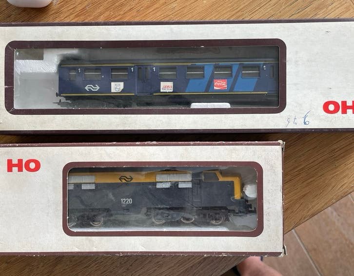 Jouef HO serie 1200, Hobby en Vrije tijd, Modeltreinen | H0, Ophalen, Gelijkstroom, Jouef, NS