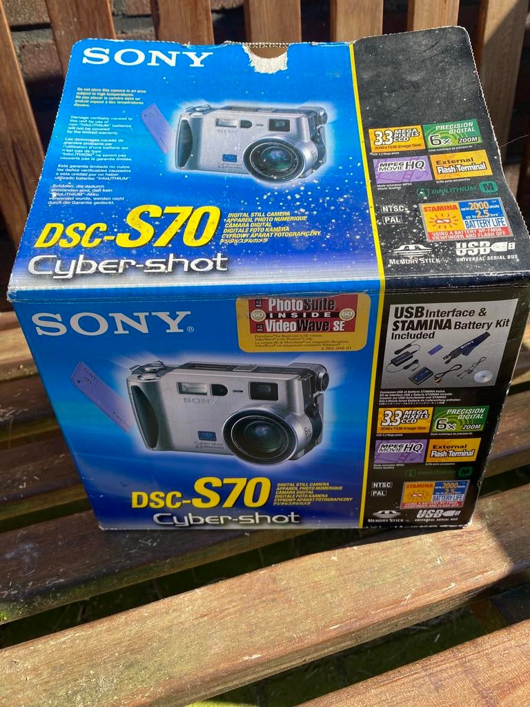 Sony Cyber shot DSC-S70, Ophalen of Verzenden, Zo goed als nieuw, Sony
