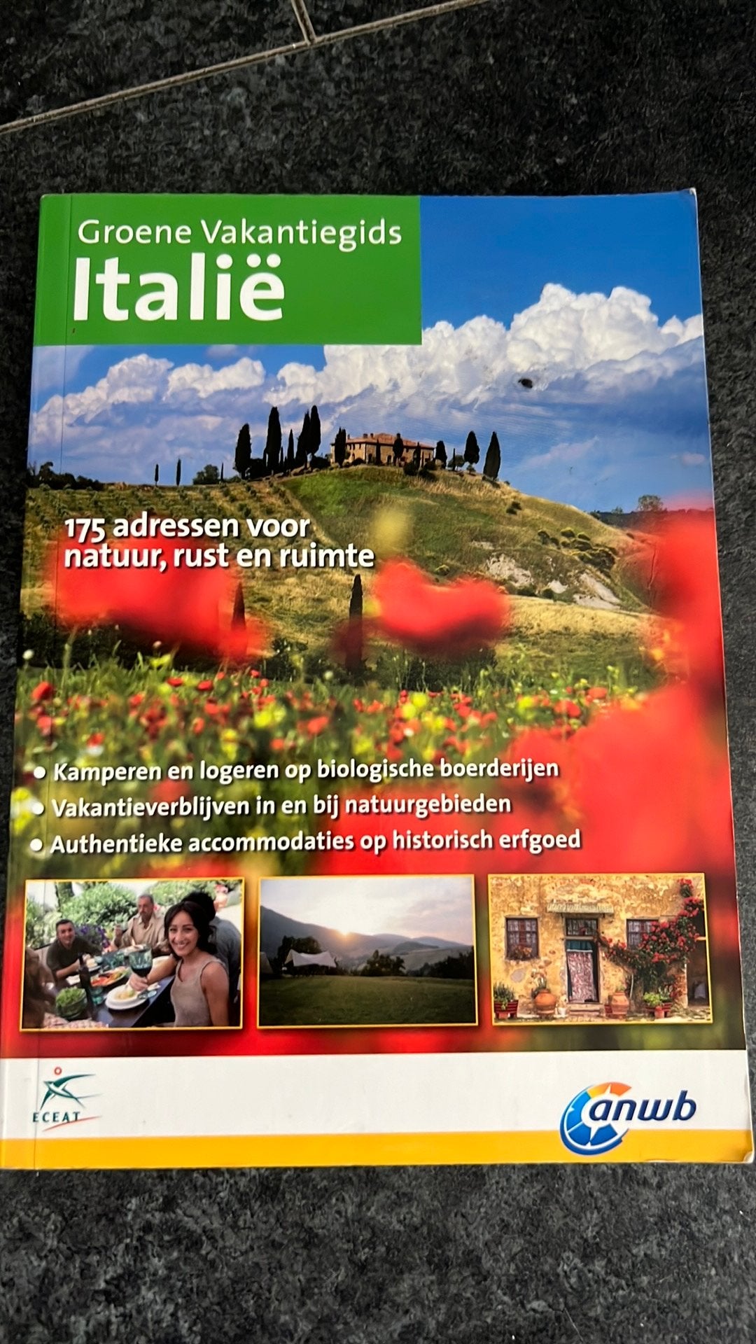 Italië, Fiets- of Wandelgids, Europa, Ophalen of Verzenden, Zo goed als nieuw
