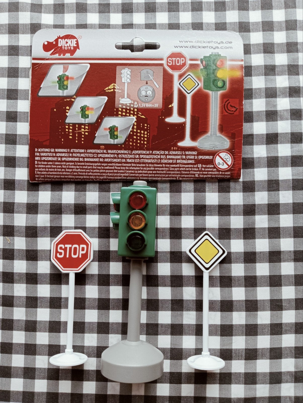 Dickie Toys Verkeerslicht en Verkeersborden Nieuw, Ophalen of Verzenden, Nieuw