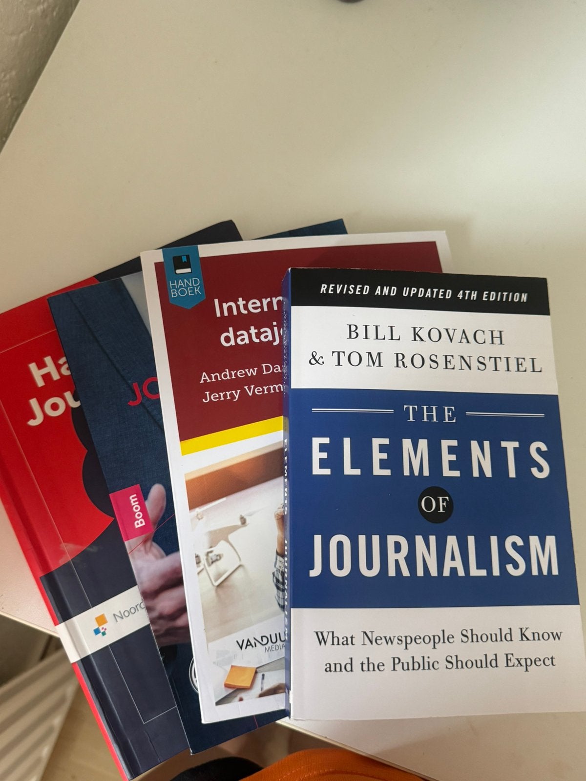 Boeken voor de opleiding Journalistiek, Boeken, Wetenschap, Ophalen of Verzenden, Zo goed als nieuw, Sociale wetenschap