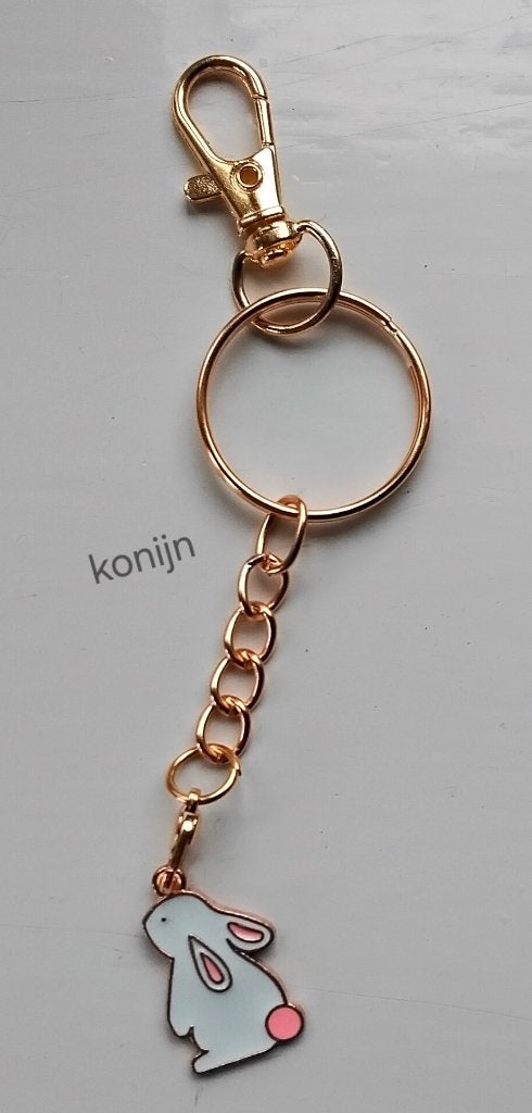 Sleutelhanger konijn konijntje, Ophalen of Verzenden, Nieuw, Dier of Natuur