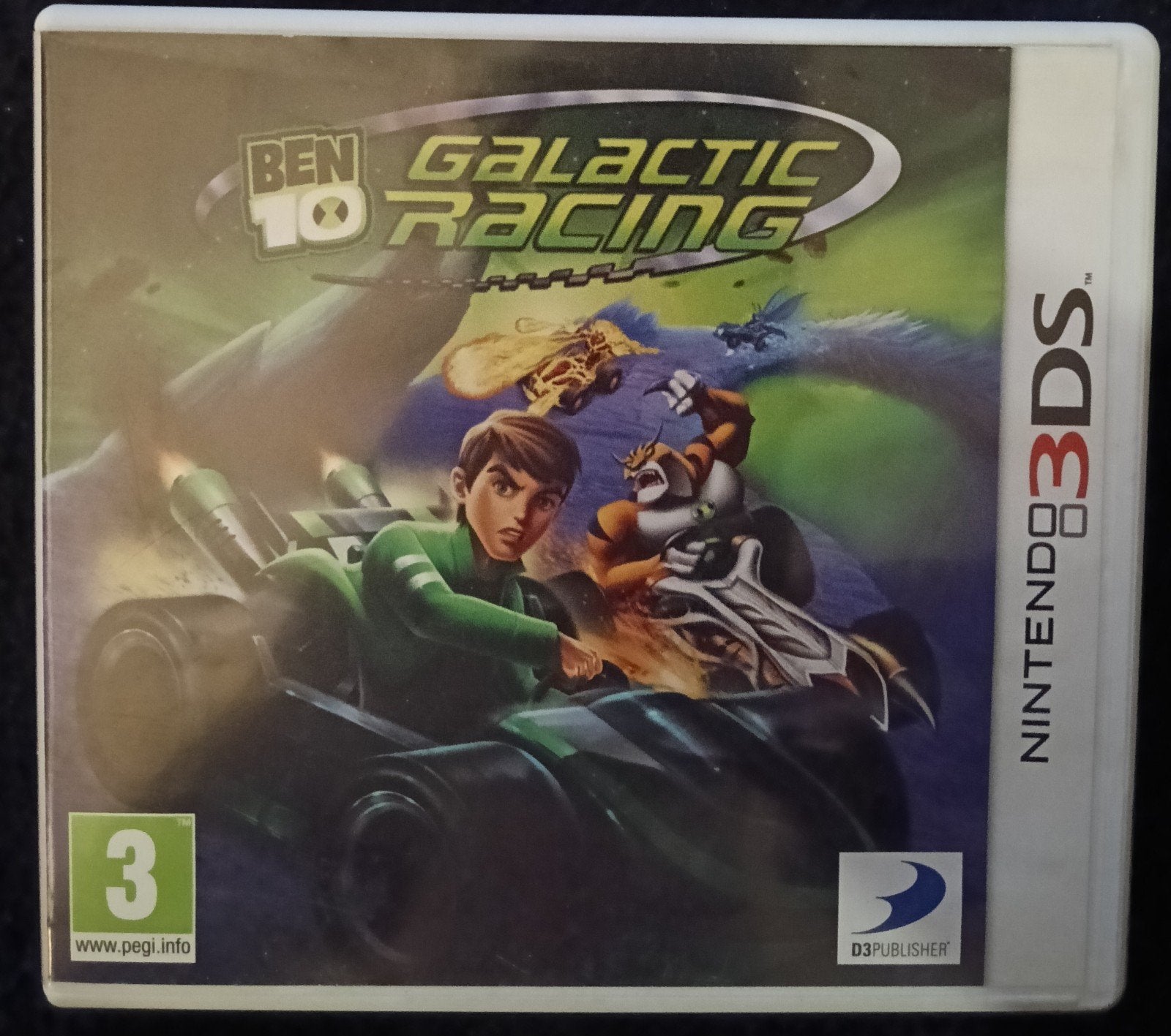 Ben 10 Galactic Racing n3ds, 1 speler, Racen en Vliegen, Ophalen of Verzenden, Zo goed als nieuw