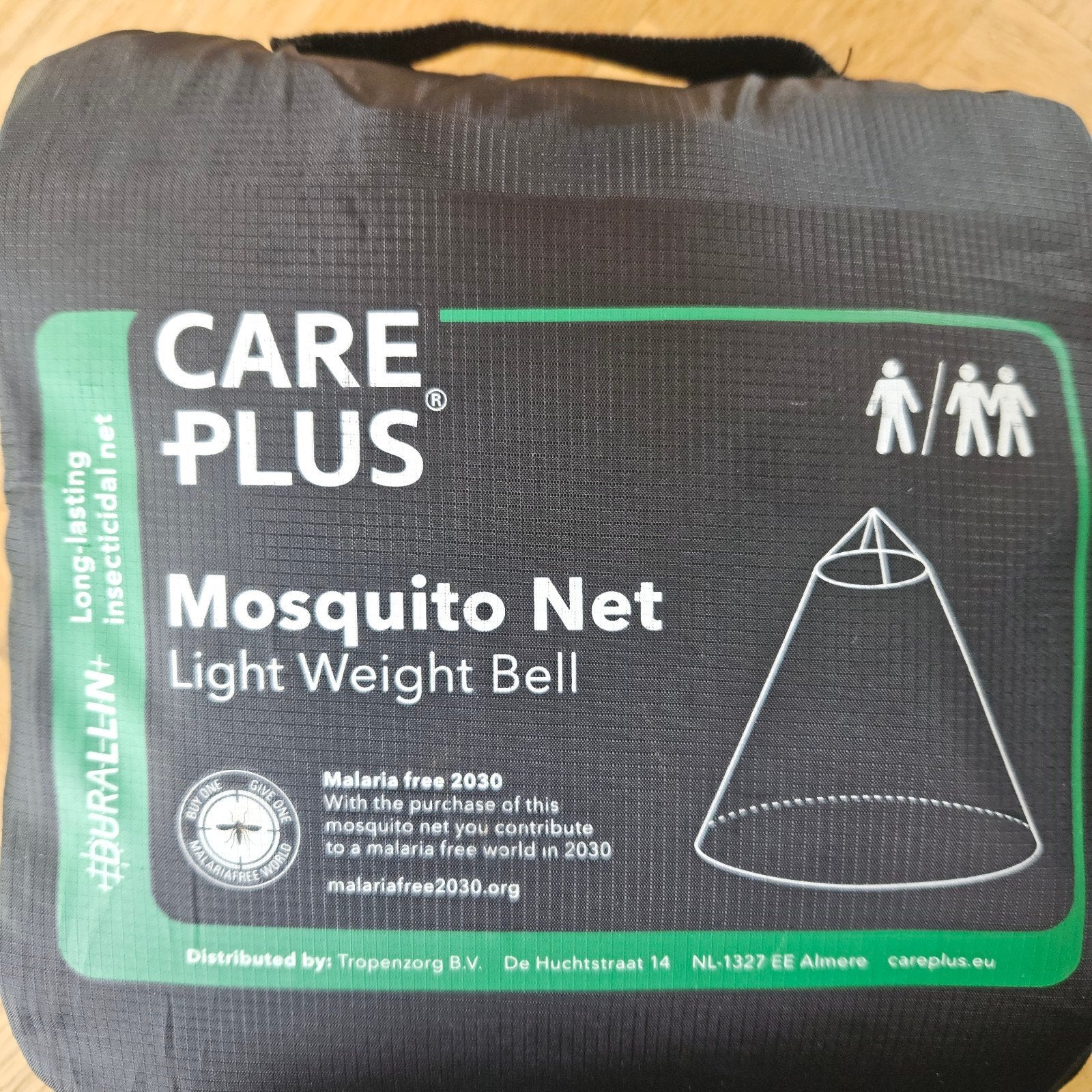 Care Plus klamboe 1 of 2 pers, t.h.t. 05/2028, Ophalen of Verzenden, Zo goed als nieuw