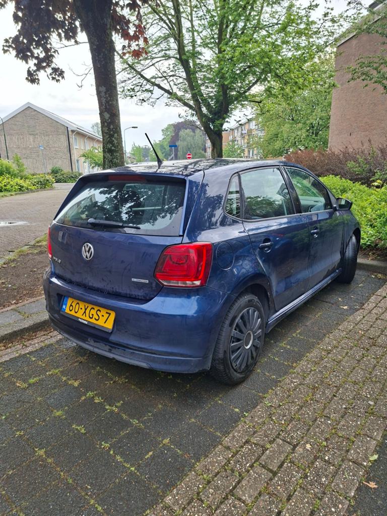 Volkswagen Polo 1.2 TDI 55KW BM 2012 Blauw ZONDER APK, Auto's, Voorwielaandrijving, 74 pk, 1199 cc, Origineel Nederlands