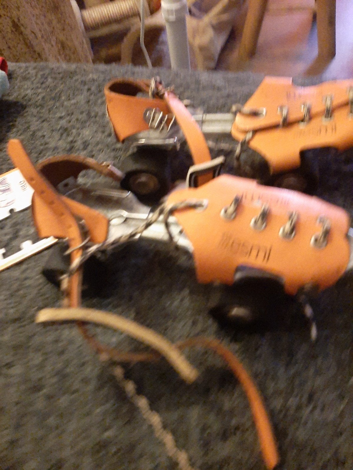 Vintage rolschaatsen - Oranje met zwarte wielen, Overige merken, Gebruikt, Dames, Overige typen