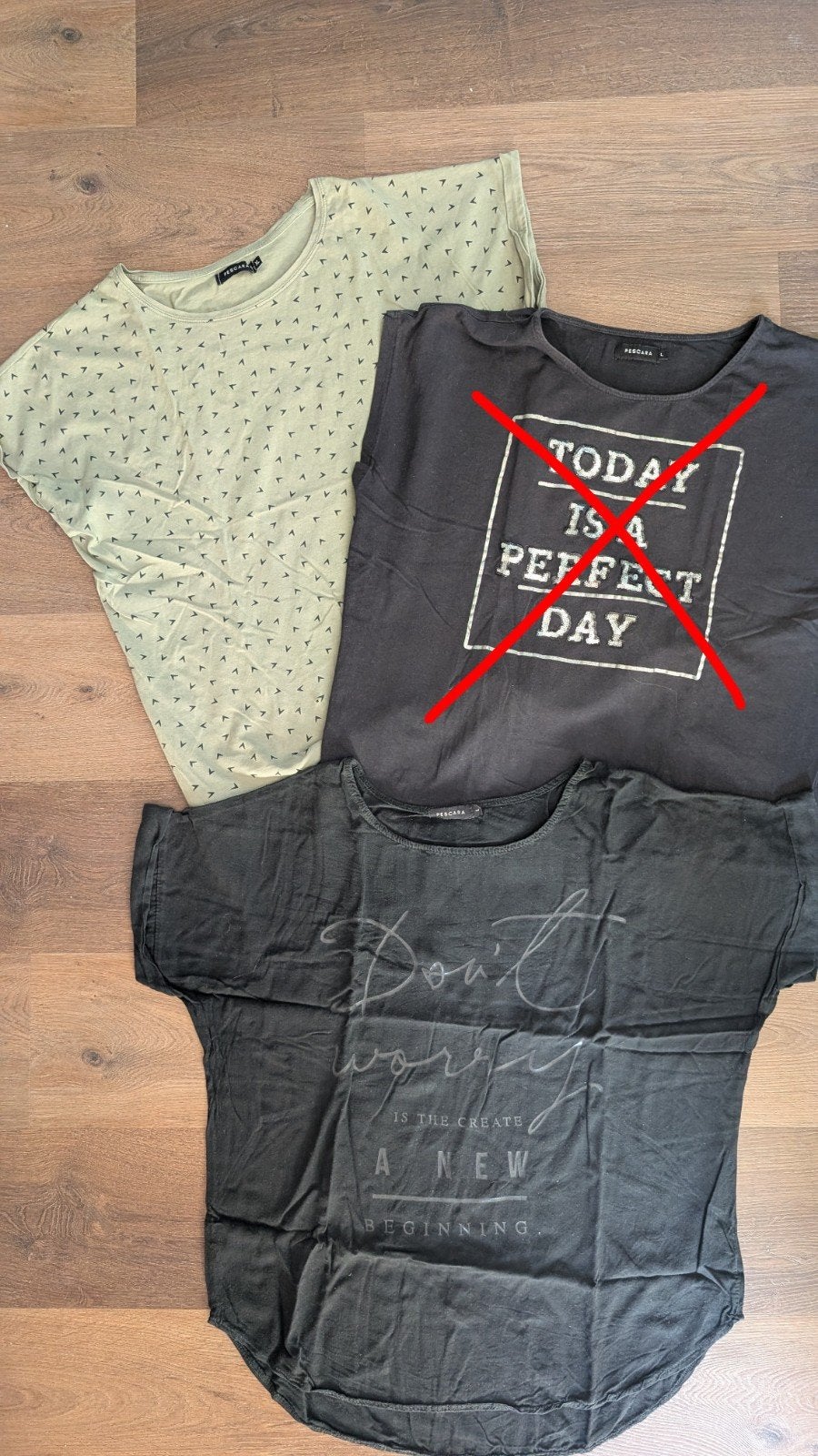 2 wijde tops van Pescara L/XL, Maat 46/48 (XL) of groter, Pescara, Ophalen of Verzenden, Zo goed als nieuw