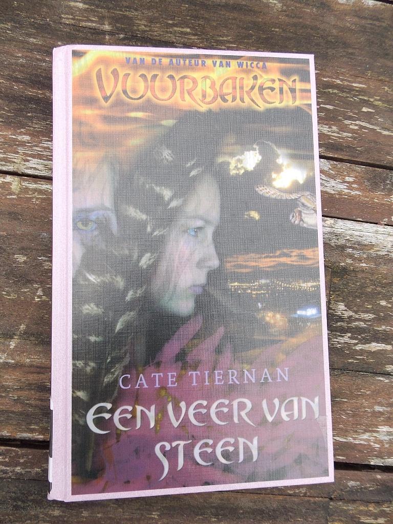 Cate Tiernan - Een veer van steen - boek, Ophalen of Verzenden, Gelezen