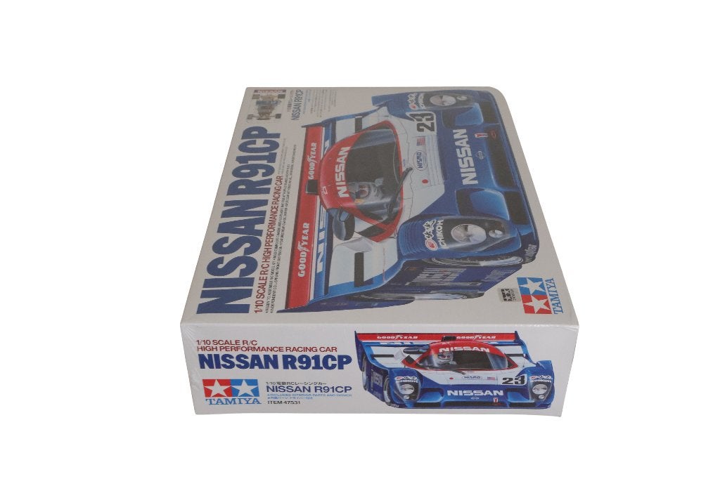 Tamiya Nissan R91CP 1/10 RC Modelbouwkit 47531, Hobby en Vrije tijd, Modelbouw | Radiografisch | Auto's, Elektro, Verzenden, Nieuw