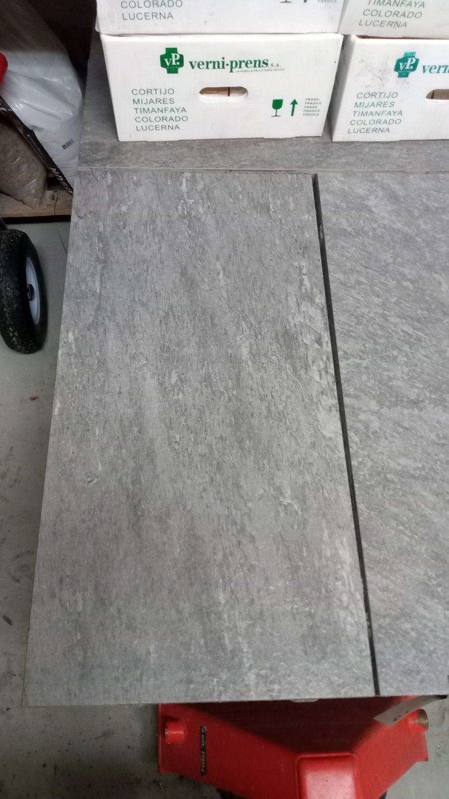 MBI GeoCeramica Fiordi Fumo 80x40x4 cm tegels, Tuin en Terras, Ophalen, Keramiek, Nieuw, 10 m² of meer