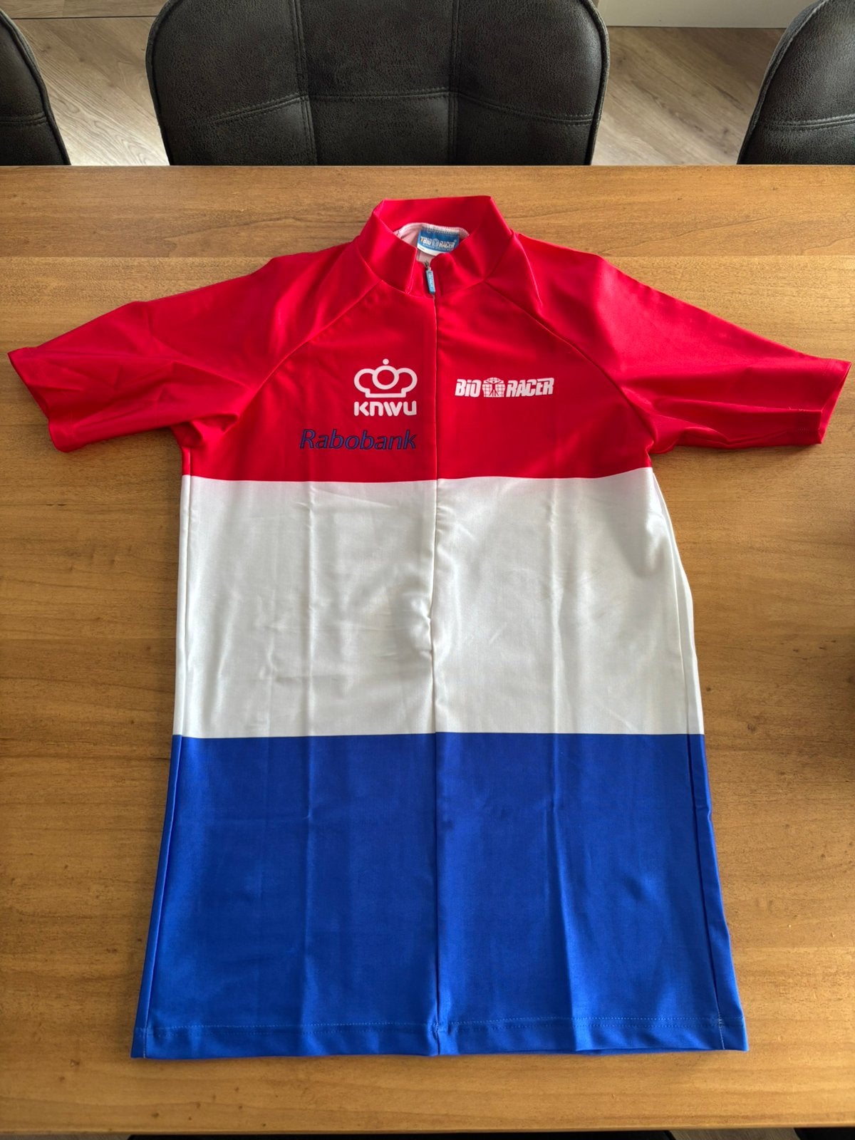 Wielershirt retro podiumshirt NK, Ophalen of Verzenden, Zo goed als nieuw