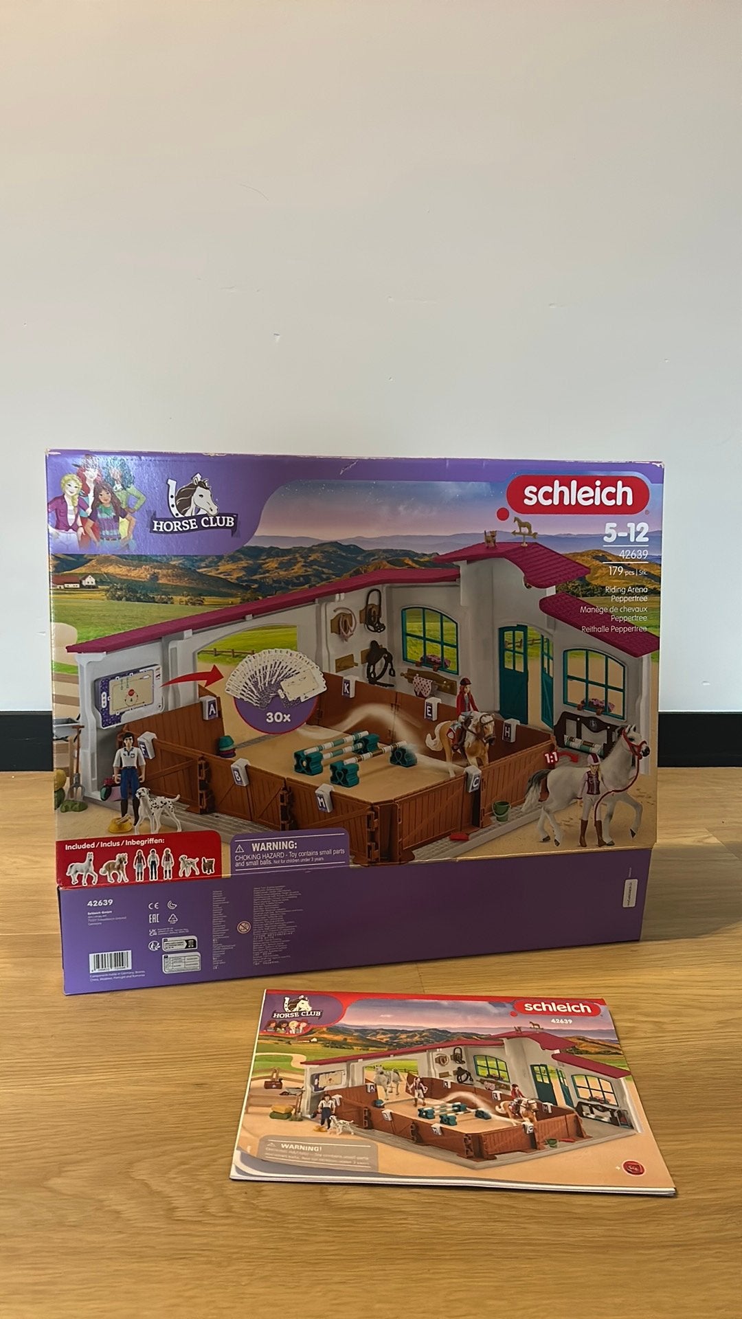 schleich HORSE CLUB Rijhal Paardenspeelgoed - 42639, Ophalen, Zo goed als nieuw