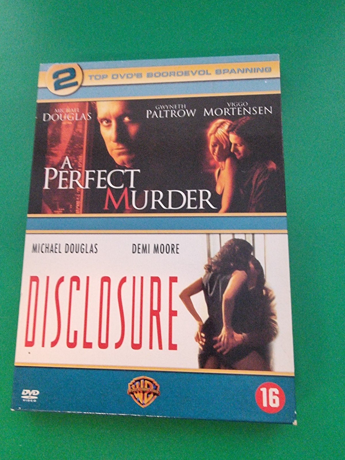 A Perfect Murder & Disclosure DVD Boxset, Cd's en Dvd's, Dvd's | Thrillers en Misdaad, Nieuw in verpakking, Actiethriller, Boxset