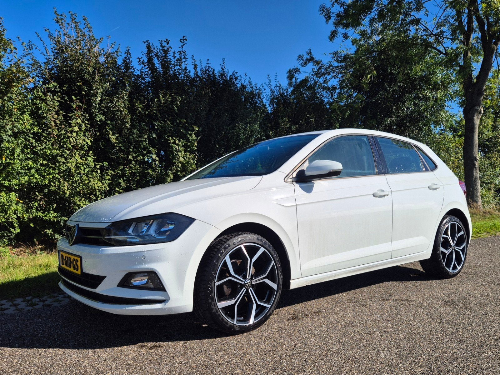 Volkswagen Polo 1.0 TSI 115pk 7-DSG 2018 Wit, Auto's, 115 pk, Particulier, 3 cilinders, 1100 kg