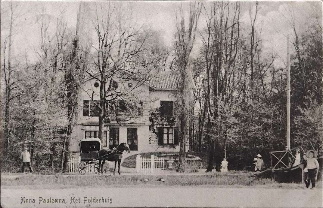 Het Polderhuis, Anna Paulowna (NH) - 1921, Verzamelen, Ansichtkaarten | Nederland, Verzenden, 1920 tot 1940, Gelopen, Noord-Holland