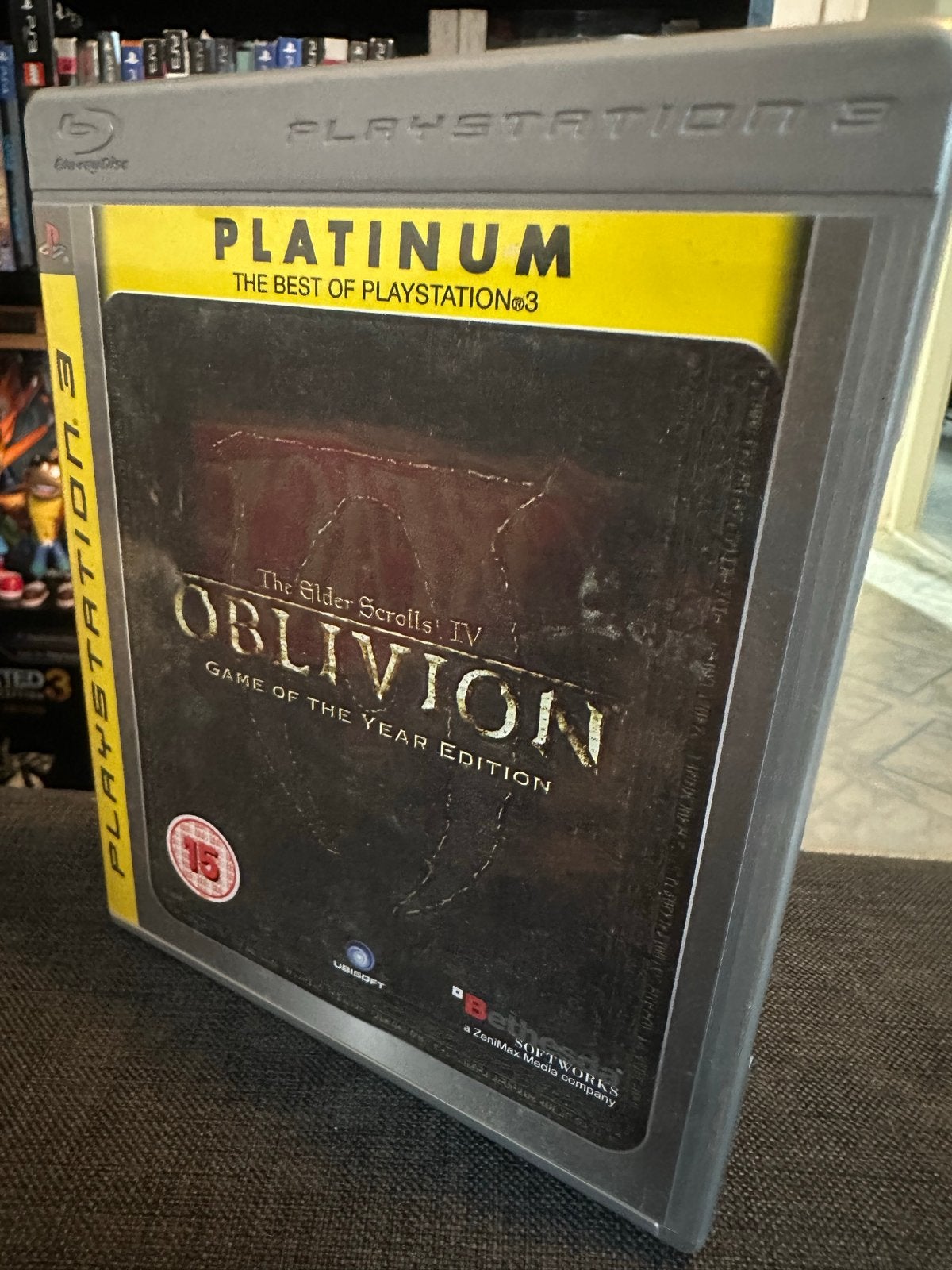 Oblivion Game of the Year Edition PS3 - Platinum, Gebruikt, 1 speler, Ophalen of Verzenden, Role Playing Game (Rpg)