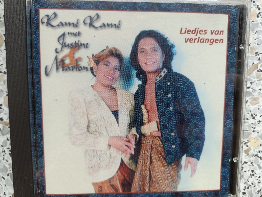"Ramé Ramé met Justine & Marlon", liedjes van verlangen., Ophalen of Verzenden, Zo goed als nieuw, Folk, Inclusief doosje