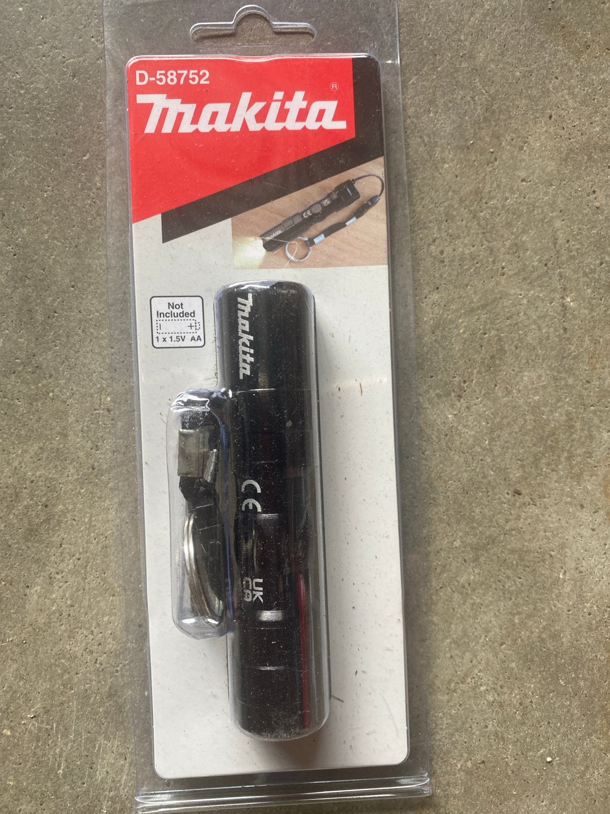 Nieuwe Makita D-58752 LED Zaklamp - Compact en Handig, Onbekend, Nieuw, Ophalen of Verzenden, Onbekend