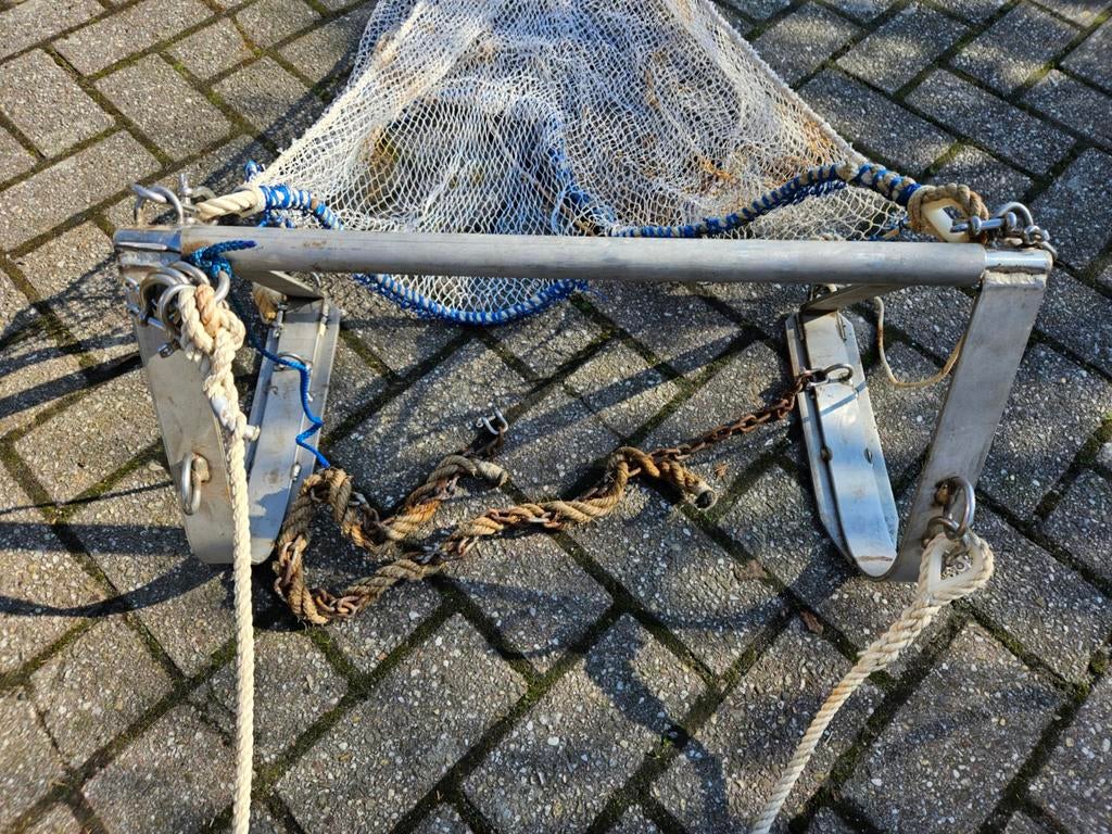 Garnalen sleepnet - Vang je eigen garnalen op het wad, Ophalen of Verzenden, Gebruikt, Net of Fuik