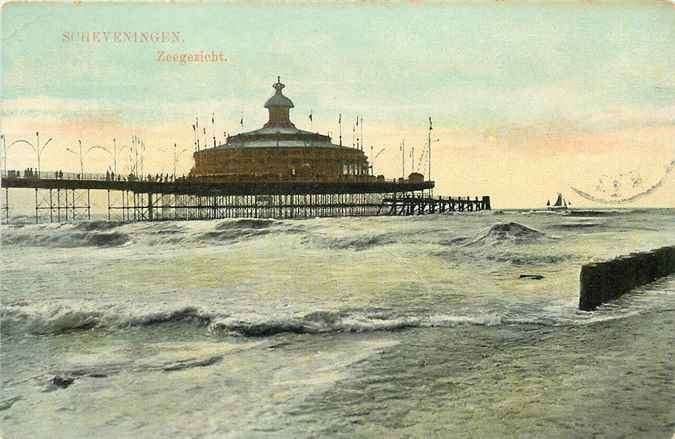301-011-019 Scheveningen Zeegezicht, Verzenden, Voor 1920, Zuid-Holland