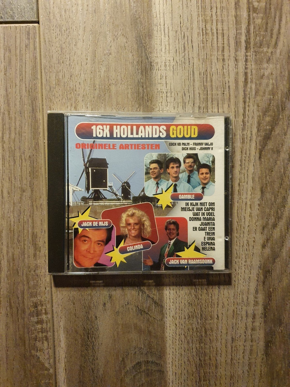 Cd 16x Hollands goud, Ophalen of Verzenden, Zo goed als nieuw, Nederlandstalig