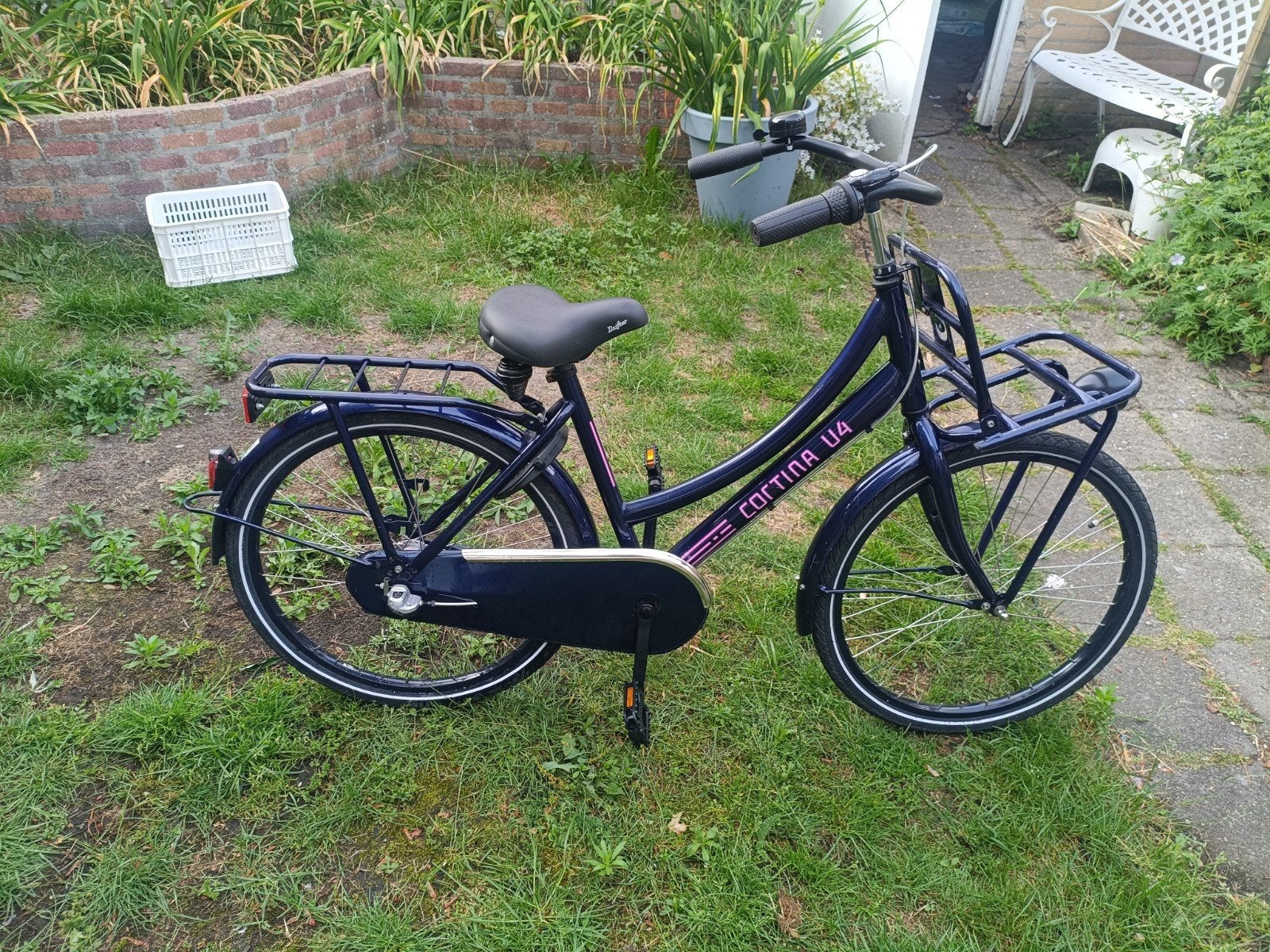 Cortina u4 24inch 3 versnellingen terugtraprem ZGAN, Fietsen en Brommers, Fietsen | Meisjes, Ophalen, Zo goed als nieuw, 24 inch