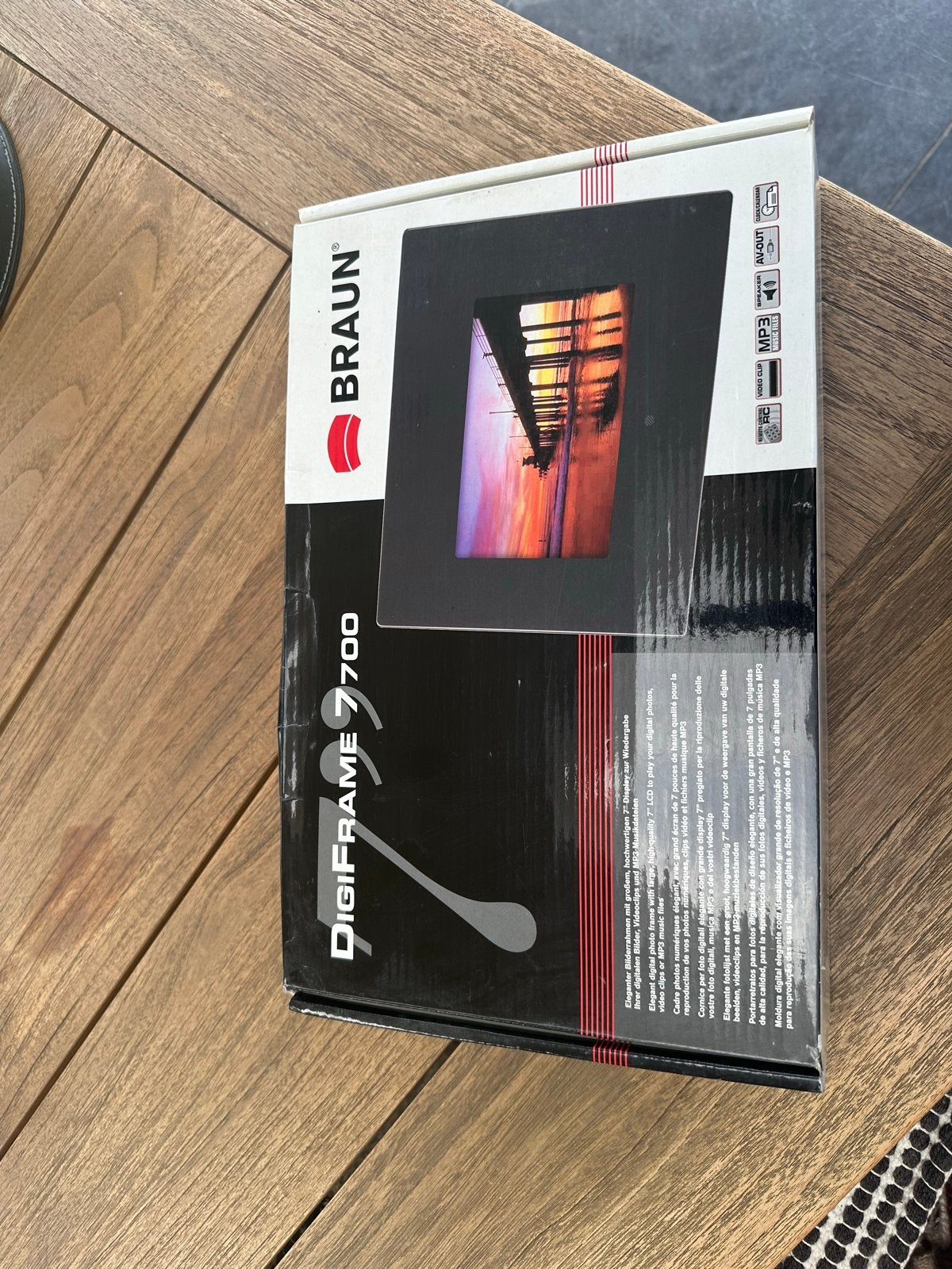 Braun Digiframe 7700 - Nieuw en Ongebruikt, Ophalen, Braun, Nieuw, Minder dan 1 GB