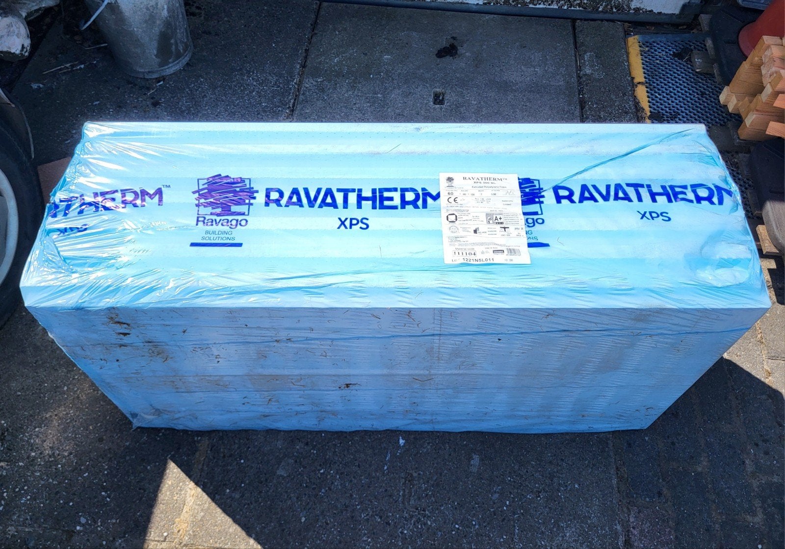 RAVATHERM XPS 300 SL isolatieplaten 1 pak 50mm dik, Doe-het-zelf en Verbouw, Isolatie en Afdichting, Nieuw, Vloerisolatie, Muurisolatie