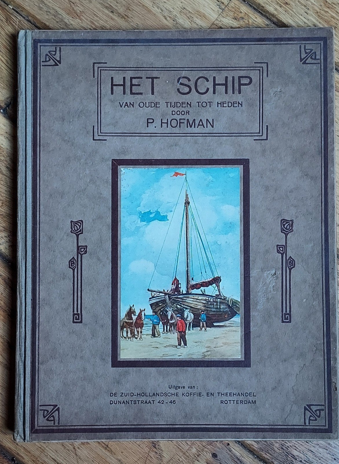 Plaatjesalbum Het Schip – P. Hofman (COMPLEET & NETJES!, Boeken, Ophalen of Verzenden, Gelezen, P. hofman, Plaatjesalbum