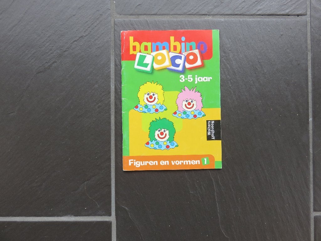 Bambino loco boekje Figuren en vormen, 3-5jaar., Kinderen en Baby's, Speelgoed | Educatief en Creatief, Ophalen of Verzenden, Zo goed als nieuw
