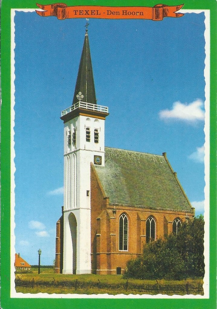 Texel - den hoorn ongelopen ansichtkaart ( 7542 ), Ophalen of Verzenden, 1980 tot heden, Gelopen, Waddeneilanden