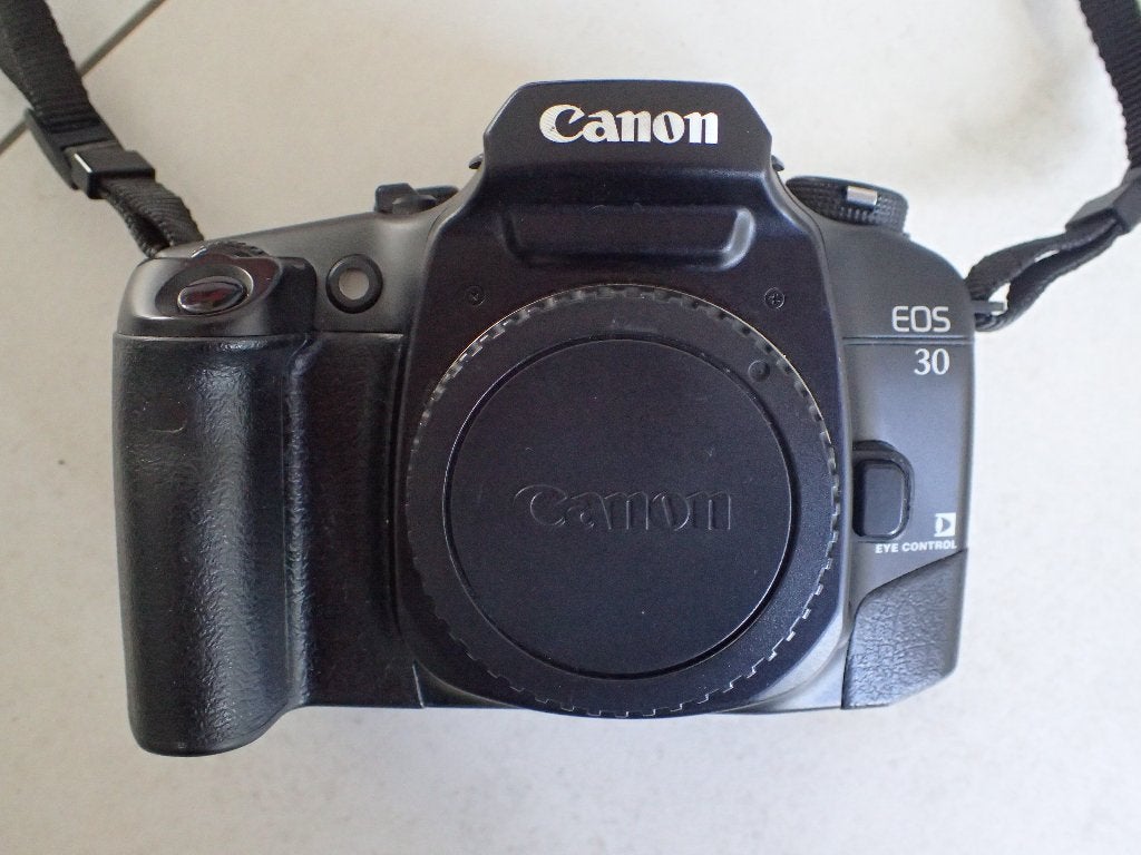 Canon EOS30 35mm film camera body analoog, Audio, Tv en Foto, Fotocamera's Analoog, Ophalen of Verzenden, Gebruikt, Spiegelreflex