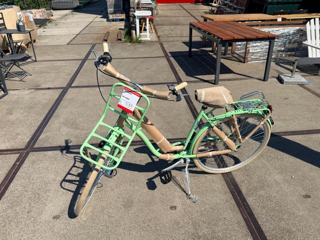 WYNN CTY 1.0 Citybike 28 inch – Groen, Ophalen, ., Wynn, Nieuw