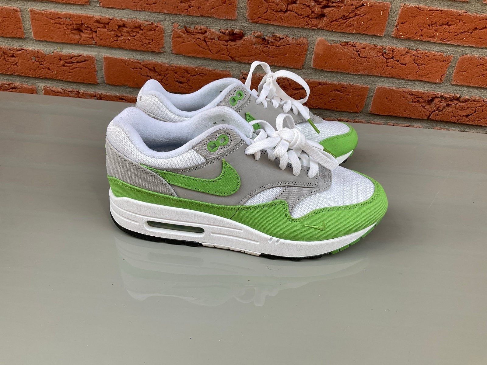 Nike Air Max 1 Patta 'Chlorophyll' - Maat 40, Ophalen of Verzenden, Groen, Sneakers of Gympen, Zo goed als nieuw