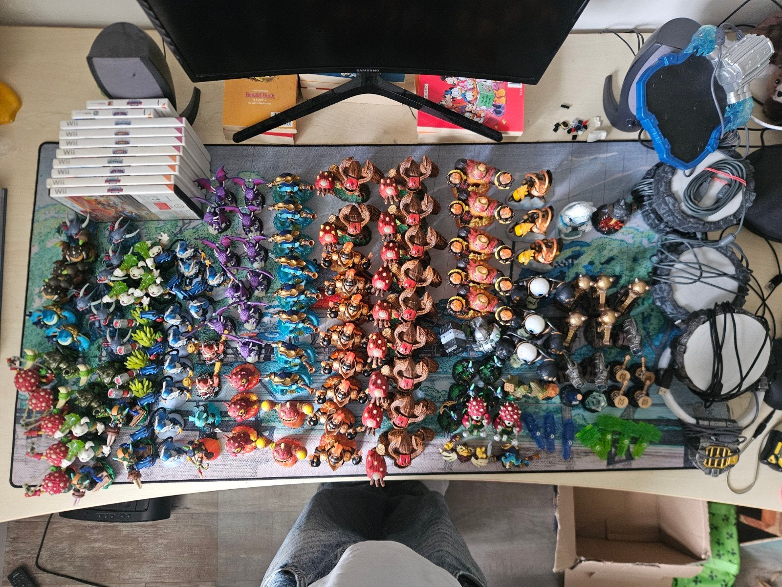Grote Skylanders collectie (136 skylanders), Ophalen