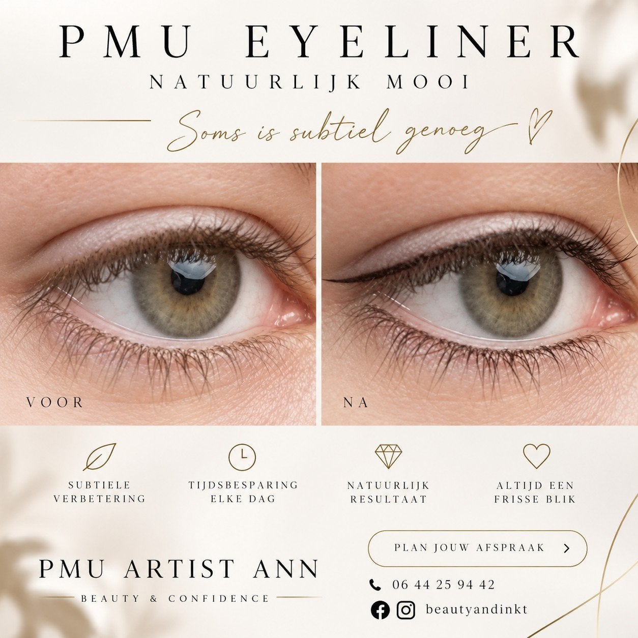 Foto 8 van MODELS WANTED! permanente make up: wenkbrauwen, eyeliner & l