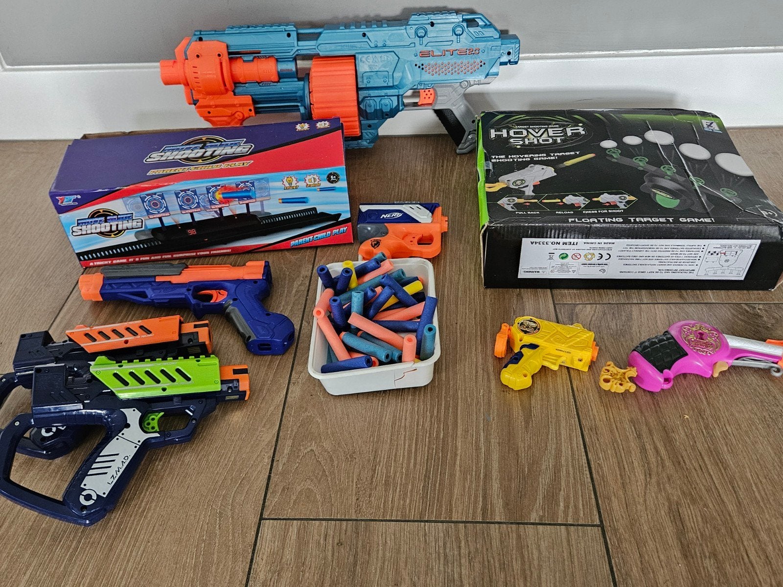 Nerf pistolen schietschijven speelgoed, Ophalen of Verzenden