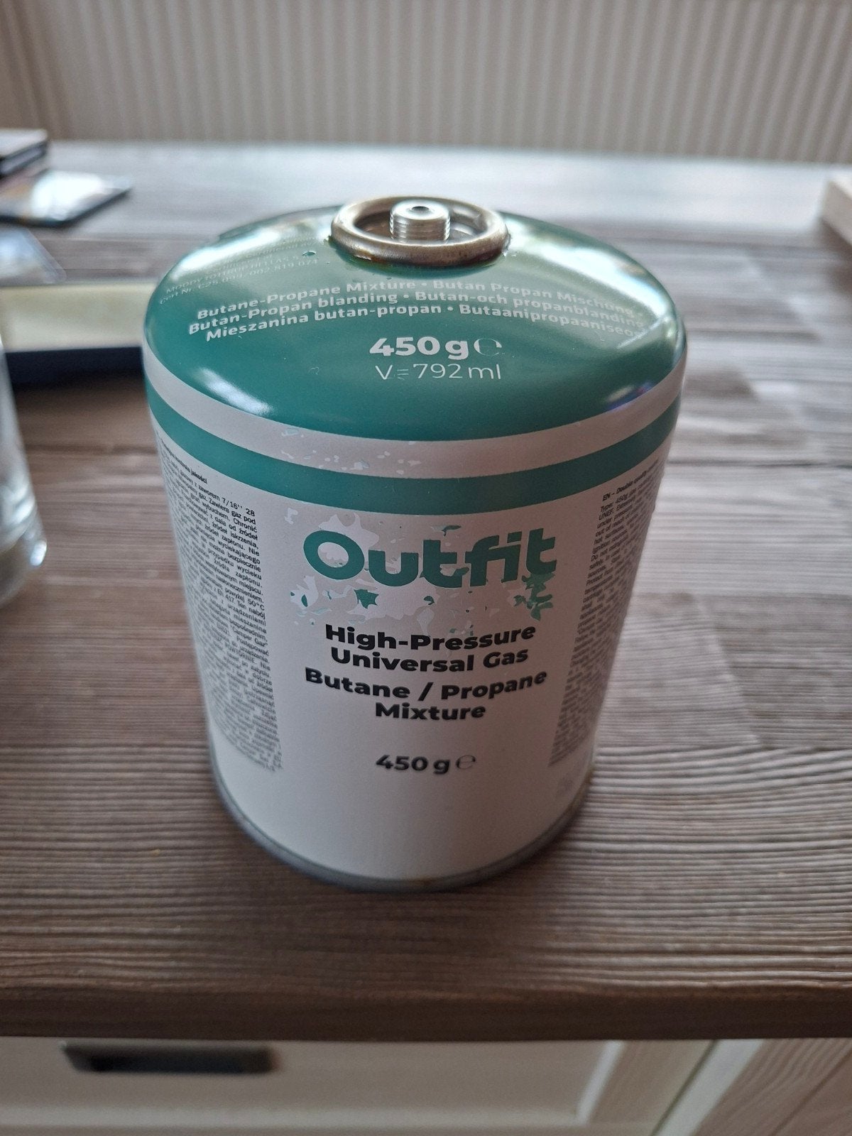 2 stuks! Outfit Butaan/Propaan Gasfles 450g - Nieuw, Ophalen, Nieuw